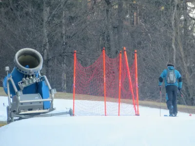 ﻿Turni smučar na smučišču, Mariborsko Pohorje