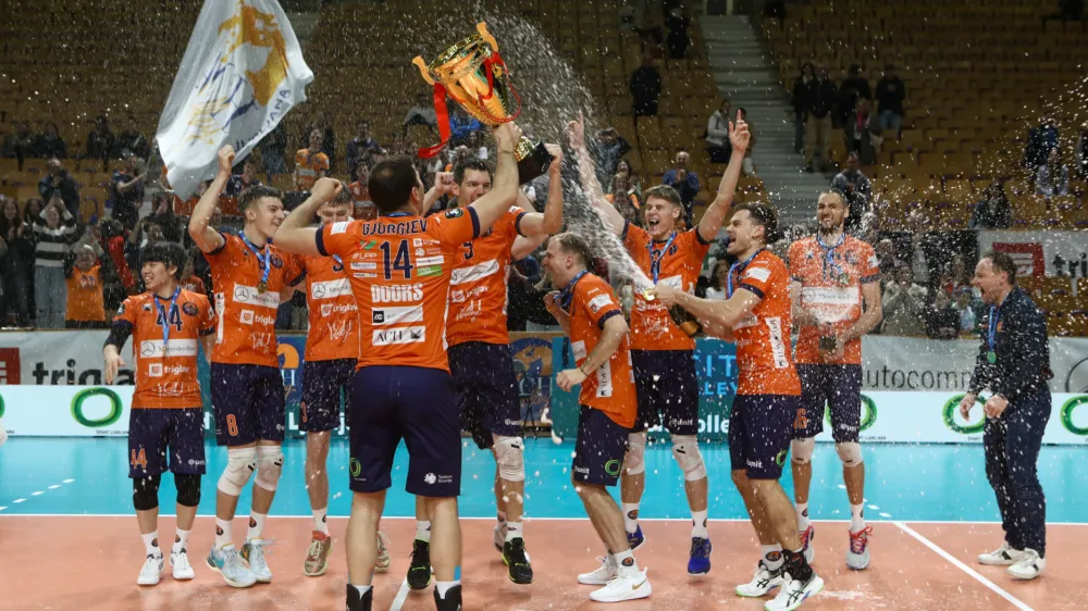 24.04.2024 - odbojka tekma finala ACH Volley – Calcit VolleyFoto: Luka Cjuha