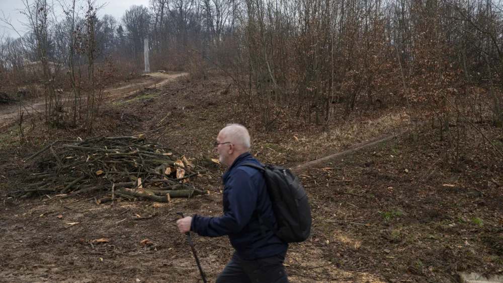 - 27.02.2024 – Krajinski park Tivoli – sečnja oslabljenih in bolnih dreves na območju Podrožniške poti v Krajinskem parku Tivoli, Rožnik in Šišenski hrib //FOTO: Nik Erik Neubauer