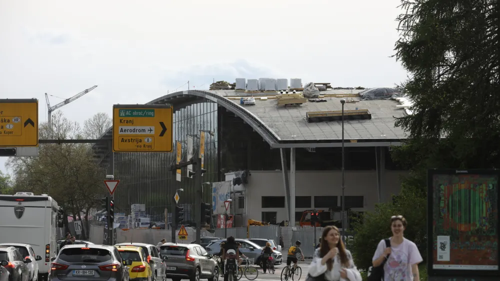 09.04.2024 - Kopališče Ilirija - prenova kopališčaFOTO: Luka Cjuha