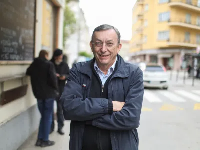 17.04.2024. Andrej Stare, zdravnik in &scaron;portni komentator na RTV SLO. //FOTO: Bojan Velikonja / Foto: Bojan Velikonja