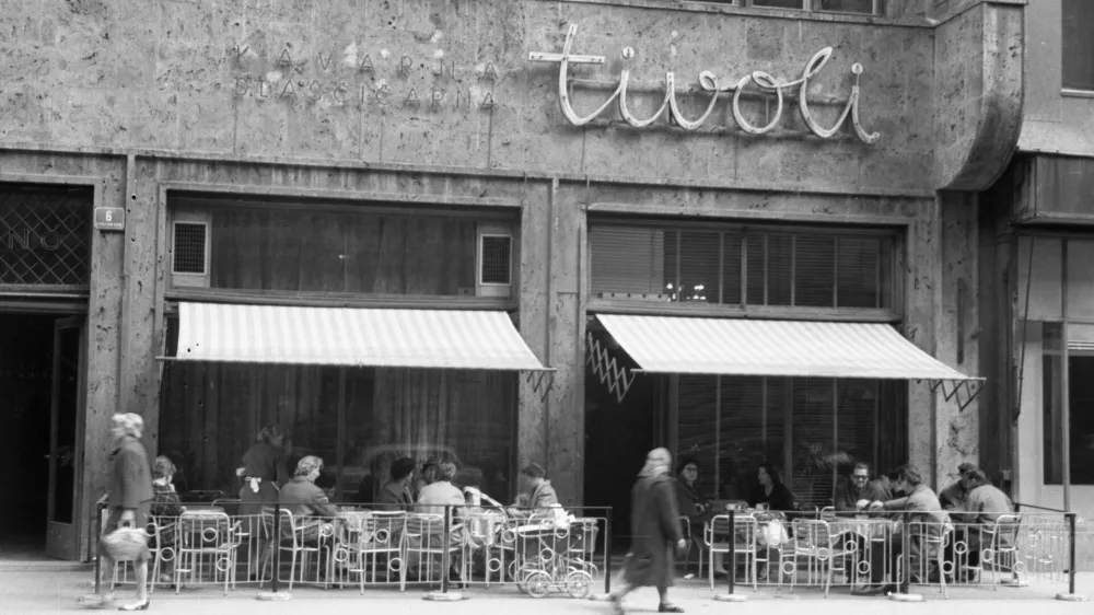 Slastičarna Tivoli, Marjan Ciglič 1961