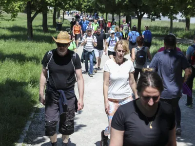 - 11. 05. 2024 - Pohod ob in tek trojk //FOTO: Jaka Gasar