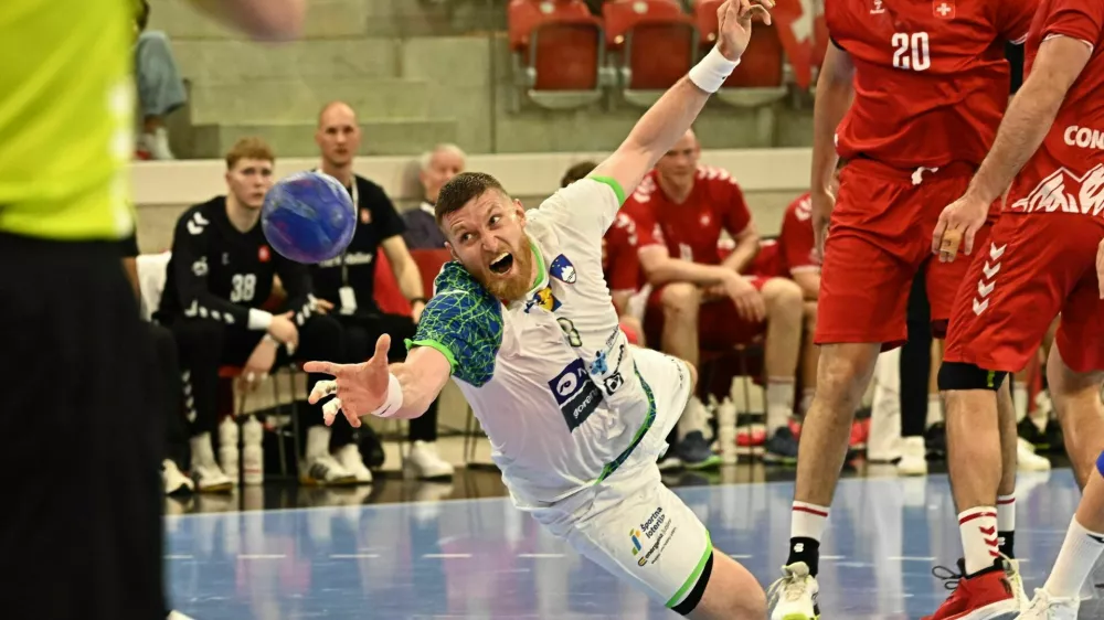 rokomet, blaž blagotinšek, slovenija, švica