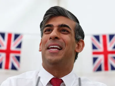 British Prime Minister Rishi Sunak speaks during the Farm to Fork summit in Downing Street, London, Britain, May 14, 2024. REUTERS/Toby Melville/Pool