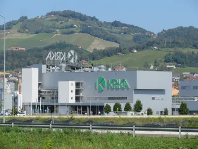 Krkin obstoječi obrat Sinteza v Krškem. F Dragana Stanković