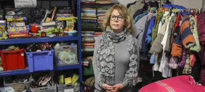 ﻿- 10.12.2020 - Anita Ogulin, humanitarna delavka, predsednica Zveze Prijateljev Mladine – ZPM Ljubljana Moste - Polje /FOTO: Jaka GasarOPOMBA: INTERVJU ZA OBJEKTIV 2020