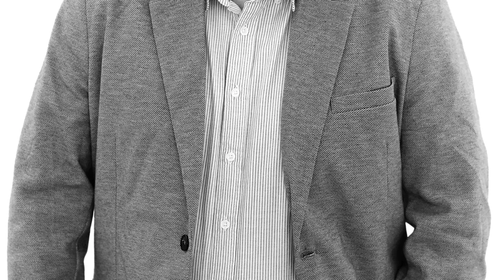 Aleš Gaube- Redakcija Dnevnik 2024 - portreti za komentarje in kolumne - kolumnisti - komentatorji – novinarji - portret //FOTO: Luka Cjuha