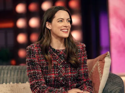 THE KELLY CLARKSON SHOW -- Episode 7I145 -- Pictured: Riley Keough -- (Photo by: Weiss Eubanks/NBCUniversal via Getty Images)