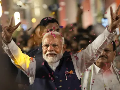 Narendra Modi: zmaga da, vendar ne tak&scaron;na, kot si jo je želel.&nbsp;
