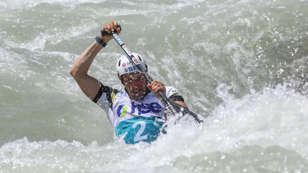Benjamin Savšek19.05.2024 - Evropsko prvenstvo Kajak Kanu na divjih vodah Tacen 2024 - FOTO: Luka Cjuha