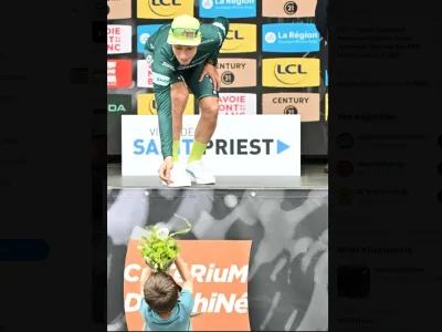 Primož Roglič je spet grdo padel.