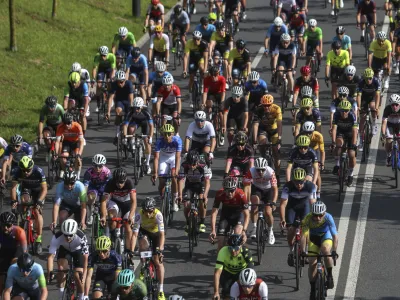 -11.06.2023 - 42. kolesarski Maraton Franja - kolesarski dogodek rekreativnih kolesarjev //FOTO: Jaka Gasar