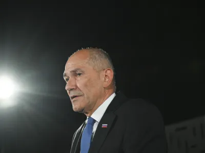 Janez Janša09.06.2024 - Evropske volitve 2024 - Volitve poslancev v Evropski parlament - sedež stranke SDS (Slovenska demokrtska stranka) //FOTO: Nik Erik Neubauer