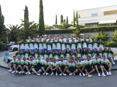 11.07.2024. predstavitev slovenske reprezentance za Olimpijske igre v Parizu 2024. FOTO: Bojan Velikonja / Foto: 