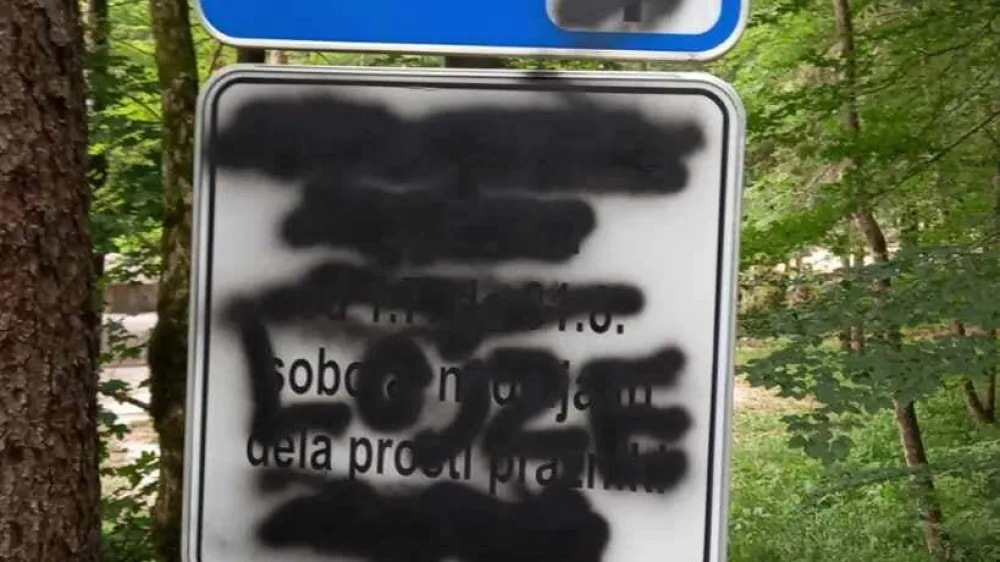  opazili občutno povečanje vandalizma na območju Laj&scaron;ta