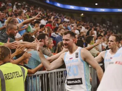 Zoran Dragić28.06.2024 - Pripravljalna tekma v ko&scaron;arki, Slovenija: Brazilija, Stožice. FOTO: Nik Erik Neubauer