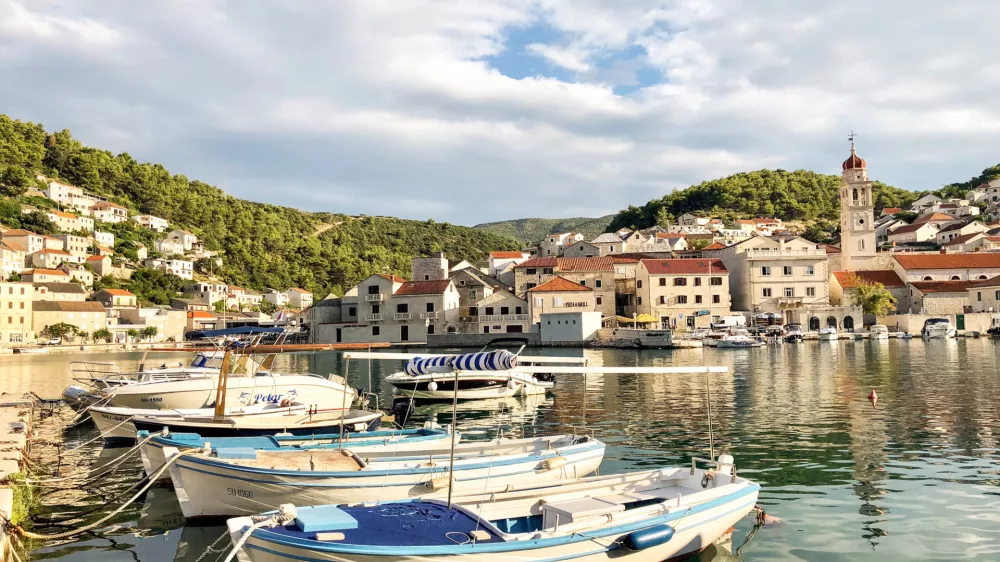 Pučišća is a coastal town on the island of Brač in Croatia