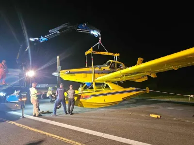 air tractor letalo nesreča portorož
