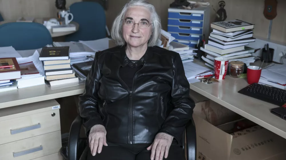 - 07.03. 2024 - bivša ministrica za obrambo in predavateljica na FDV Ljubica Jelušič //FOTO: Jaka Gasar