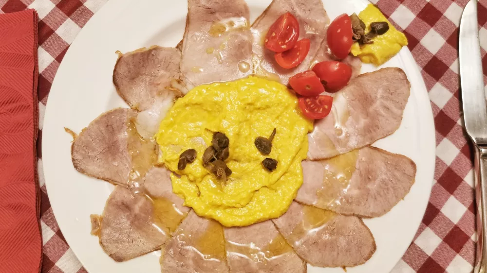 Vitello tonnato, Gostilna Rosenbar