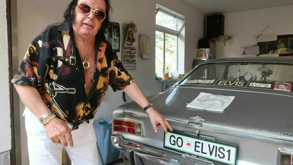 Elvis Presley fan club Slovenija, Vrtovče, Oskar Trobec, glasba, oboževalci / Foto: Nataša Bucik Ozebek
