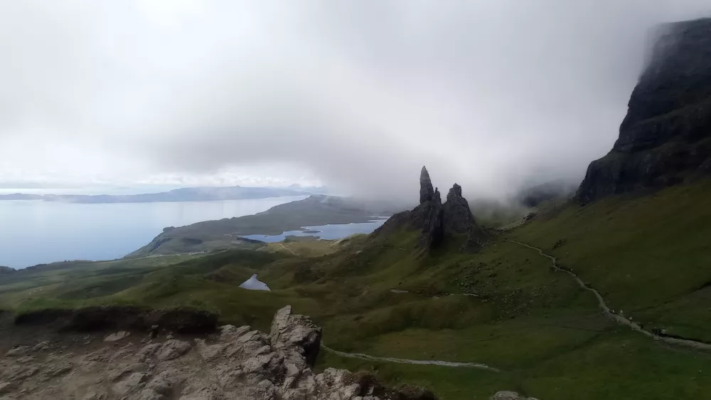 Old Man of Storr - Storr na otoku Isle of Skye na &Scaron;kotskem
