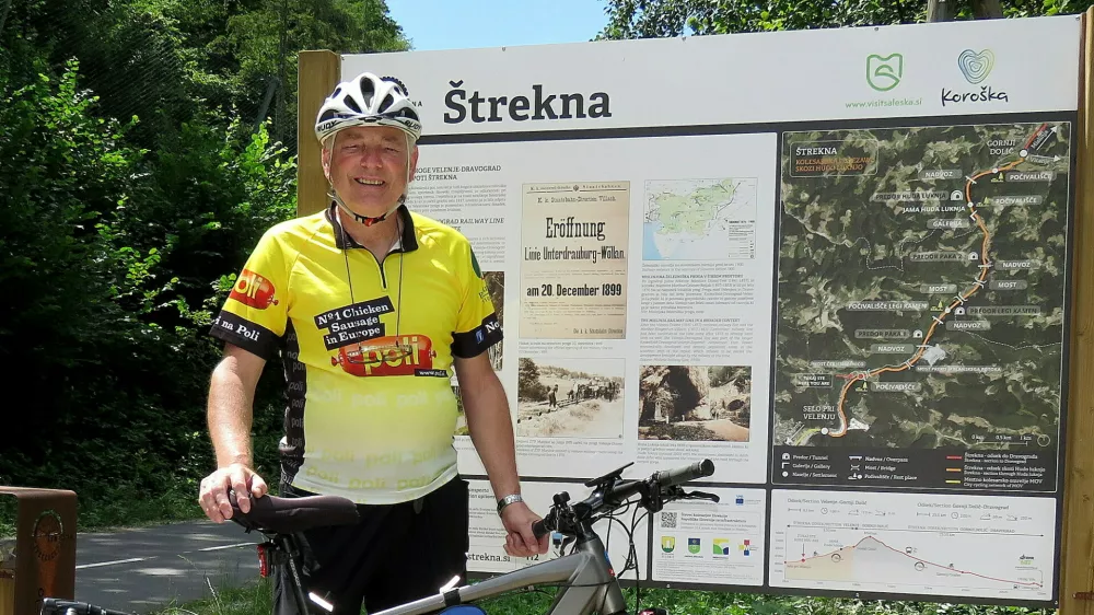 Kolesarska trasa Štrekna / Foto: Picasa