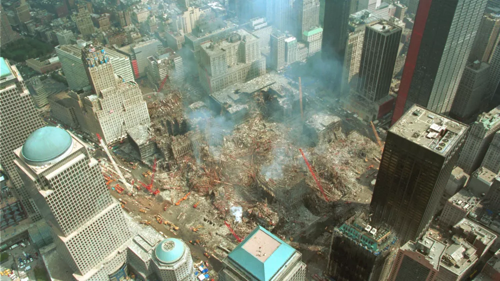 Pogled iz zraka na ruševine NYC in okolico / Foto: Wikipedija / Foto: Wikipedija