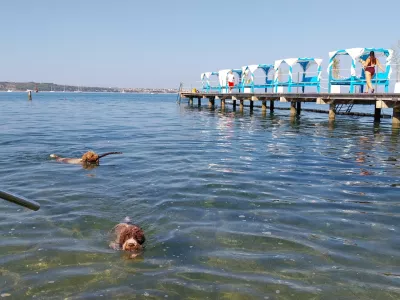Monty beach Pasja plaža v Portorožu