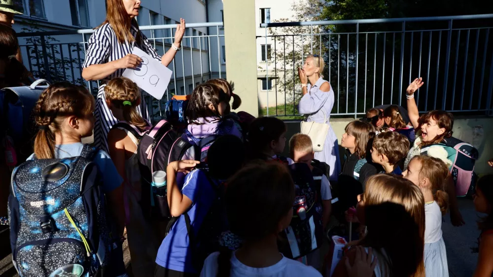 Začetek šolskega leta.