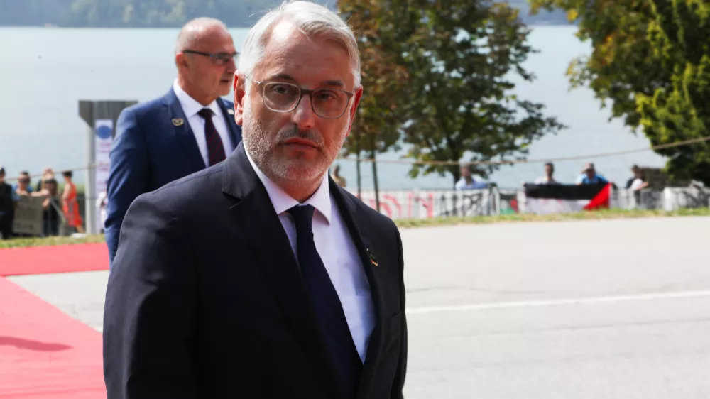 - Matjaž Han, minister za gospodarstvo.- 03.09.2024. - Blejski strateški forum 2024.//FOTO: Bojan Velikonja