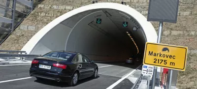 - 05.06.2015 Koper - Družba za avtoceste DARS je predala v promet 5,2 kilometra dolg odsek hitre ceste Koper-Izola s predorom Markovec, dvocevni, dvopasovni predor.    ///FOTO: Luka Cjuha