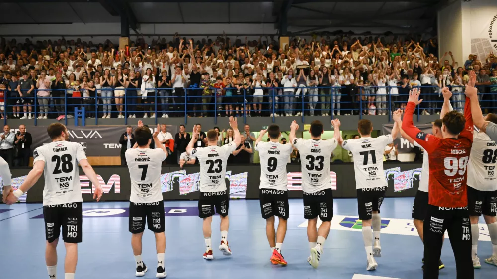 - 6.04.2024 &ndash; Finale pokala v rokometu, Trimo Trebnje: Slovenj Gradec //FOTO: Nik Erik Neubauer