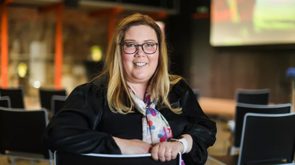 - 13.05.2022 - Kristina Modic, izvr&scaron;na direktorica združenja - Slovensko združenje bolnikov z limfomom in levkemijo //FOTO: Bojan Velikonja