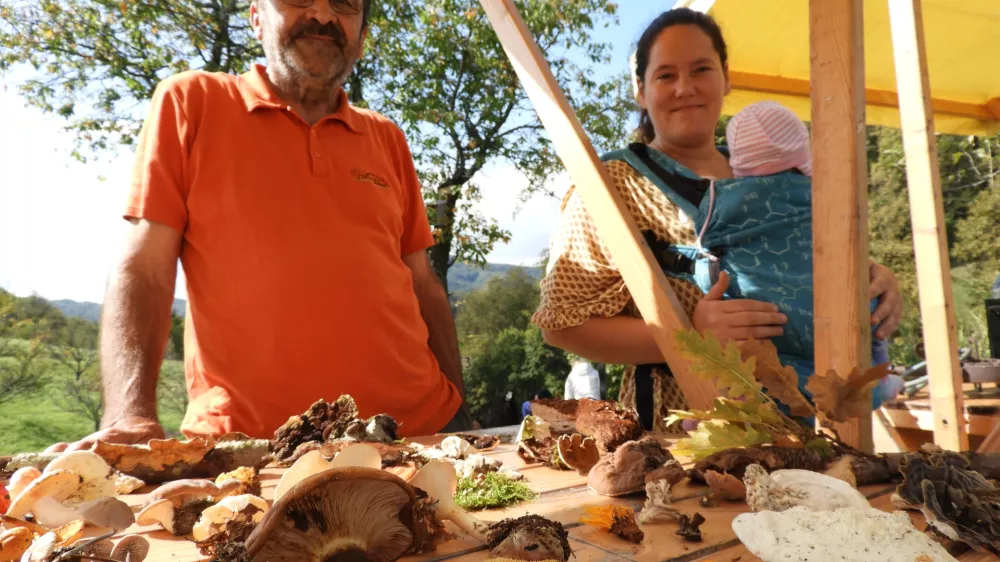 festival divje hraneMirko Kunst in Romina Pleško / Foto: Katja Petrovec 