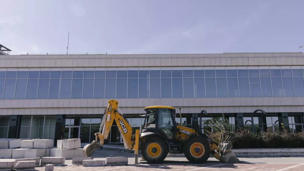 Beograd 01.10.2024. Hotel Jugoslavija, priprema za rusenje hotela i izgradnju novog objekta. Photo: Vladimir Zivojinovic/PIXSELL