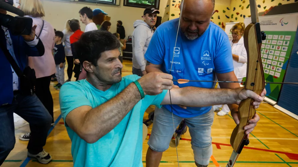 03.10.2024. Parafest, predstavitev športov invalidov. Foto: Bojan Velikonja / Foto: 