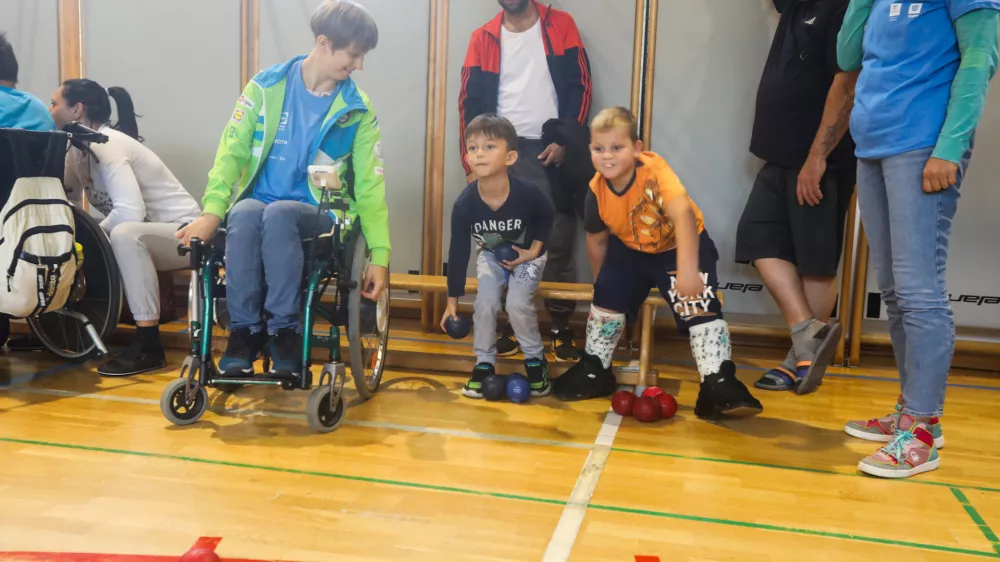 03.10.2024. Parafest, predstavitev športov invalidov. Foto: Bojan Velikonja / Foto: 