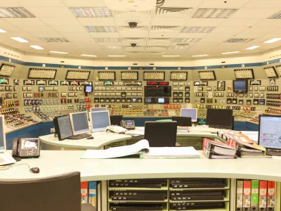 - simulacijska komandna soba - - Energetika, elektrika, samoskrba,&mdash; 19.04.2023 &ndash; Nuklearna elektrarna Kr&scaron;ko (NEK), edina slovenska jedrska elektrarna, ki deluje od leta 1983 //FOTO: Bojan Velikonja