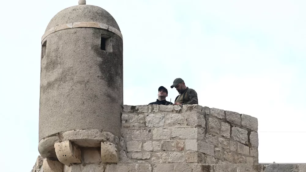 09.10.2024., Dubrovnik - Jako osigiranje i policija spremni su pocetak 3. sastanka na vrhu Ukrajina &ndash; Jugoistocna Europa Photo: Marko Lukunic/PIXSELL