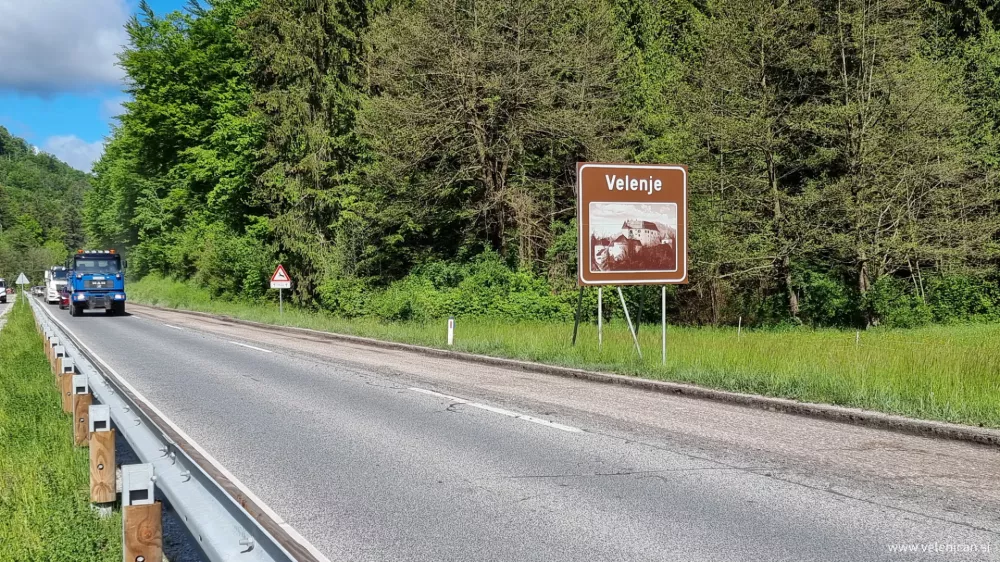 Glavna cesta Velenje&ndash;Črnova&nbsp;Foto: arhiv Velenjčana