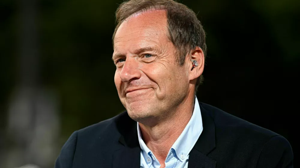 2RE0M69 Christian Prudhomme during the stage 21 of the Tour de, France.,. in Paris, France. Credit: Victor Joly/Alamy Live News