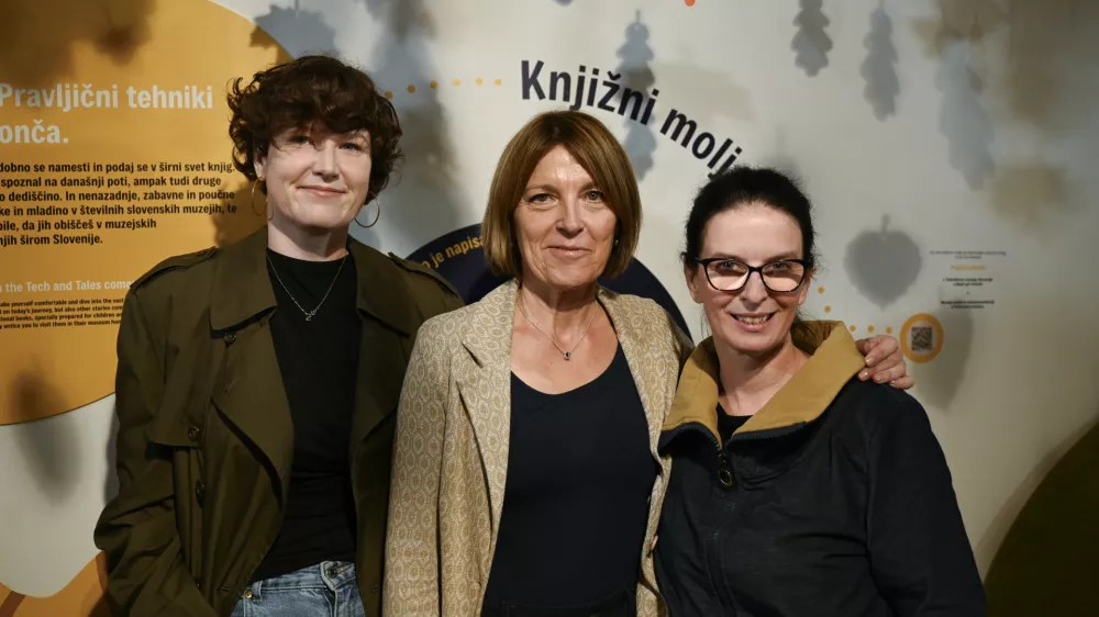 Urša KresIrena MarušičAjda Kozjak15.10. 2024 Pravljična tehnika - razstava v Tehničnem muzeju Bistra.FOTO: Nik Erik Neubauer / Foto: Nik Erik Neubauer