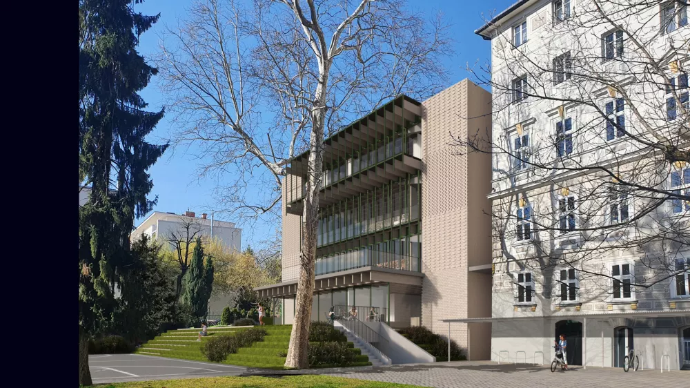 V prizidku bodo tudi pekovske in slaščičarske delavnice in celo kavarna v prijetnem zelenju obsežnega vrta. Foto: arhiv MOL