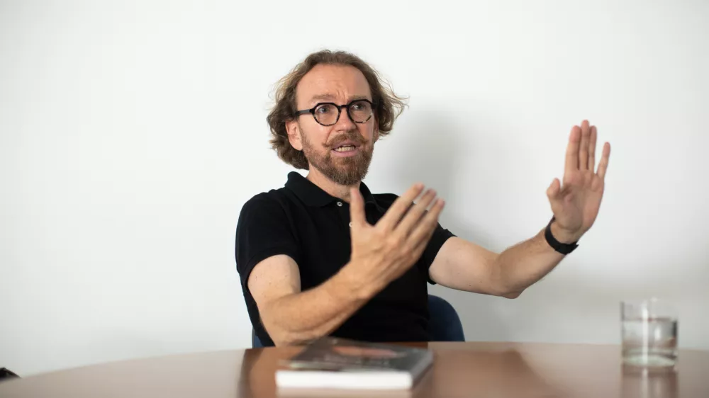 27.05.2022. - prof. dr. Aleš Črnič, visokošolski učiteljKatedra za kulturologijo in Center za proučevanje kulture in religije na FDV.//FOTO: Bojan Velikonja