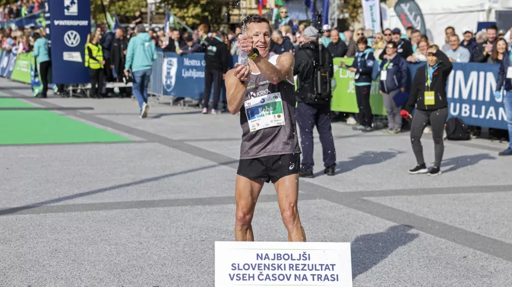 Primož Kobe- 20.10.2024 - 28. Ljubljanski maraton - 24 tisoč tekačev - največji športno-rekreativni dogodek v državi //FOTO: Jaka Gasar