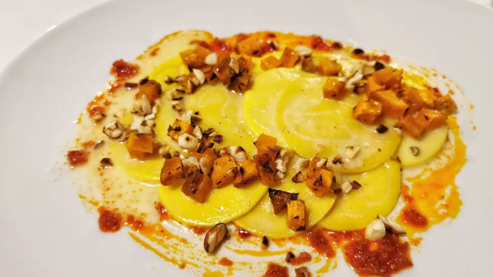 Corzette z ndujo, le&scaron;niki in bučo, Alla Beccaccia