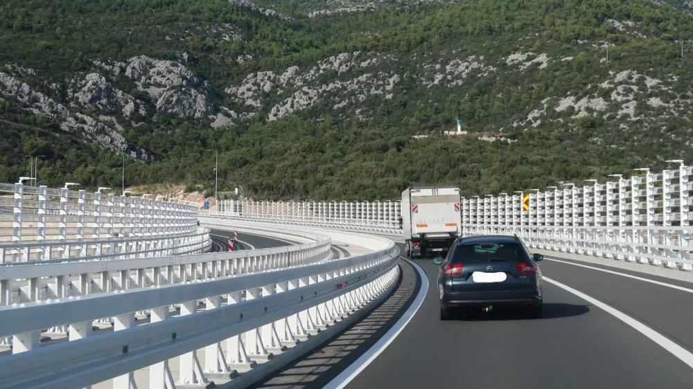 Hrvaška, Dalmacija, most, Pelješac. Foto: Tatjana Pihlar 