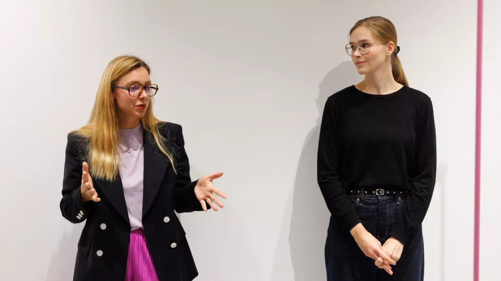 Urška Sadar in Tasja Videmšek F Simon Pintar